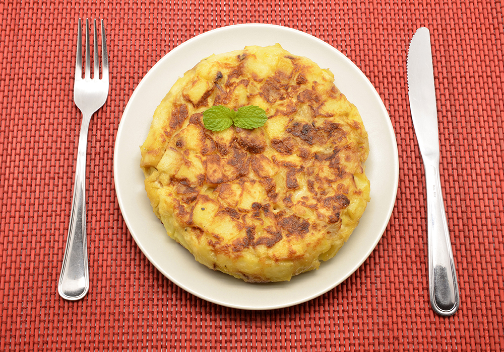 Frittata di asparagi di Zambana al forno
