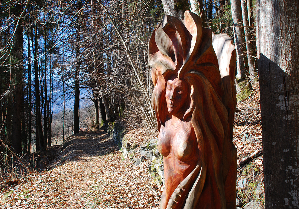 Via da le Vide – Itinerario artistico nel bosco