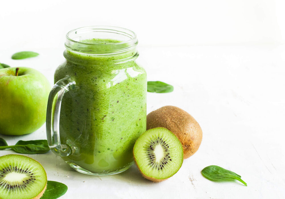 Centrifuga di kiwi e mela