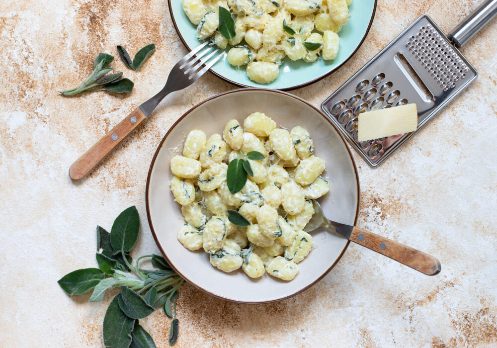 Gnocchi di asparagi bianchi
