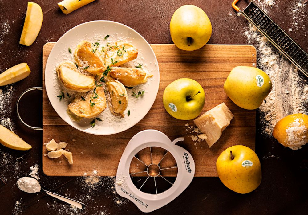 Mele Golden in carrozza