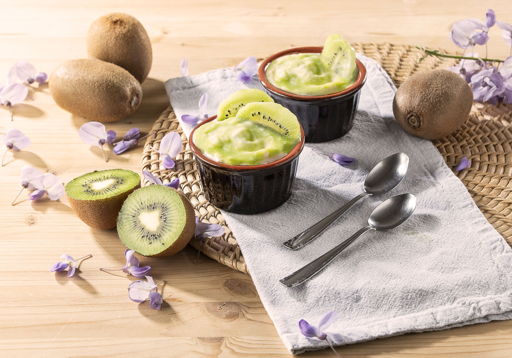 Mousse al kiwi