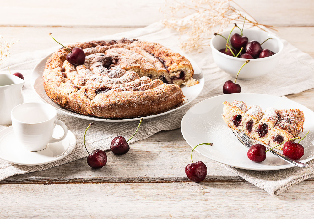Torta di ciliegie alla russa