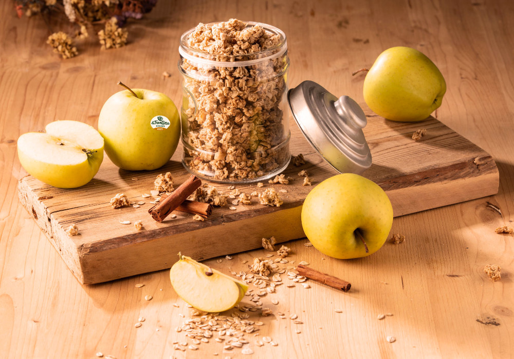 Granola di mela