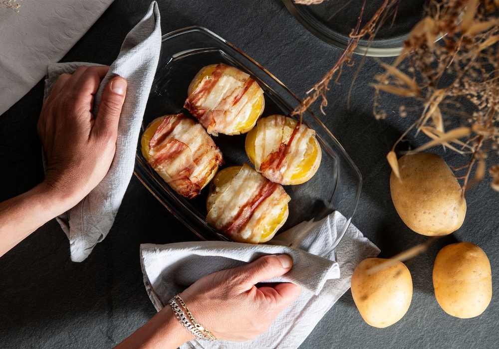 Patate montagnine novelle farcite